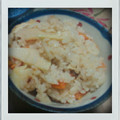 みかんれもん's cooksnap of when they made 早い&簡単♥ 土鍋でたけのこご飯♪.