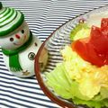 キョク's cooksnap of when they made ☆オムレツ乗せサラダ☆.