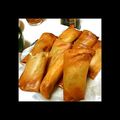 きんりん's cooksnap of when they made ささみのシソチーズ春巻.