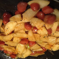 tmlv0228's cooksnap of when they made オイマヨで簡単ウマウマ☆長芋ウインナー.