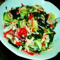 茶子☆'s cooksnap of when they made スピード副菜♥かにかまマヨポン酢あえ.