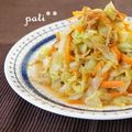 patisier's cooksnap of when they made キャベツのカレーマヨ炒め✿.