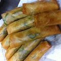 cralie's cooksnap of when they made 大家族向け☆春巻き.