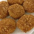 apyu's cooksnap of when they made 揚げないコロッケ　チーズ入り.