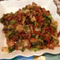 y7393's cooksnap of when they made きゃべつたっぷり鶏味噌炒め.