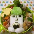 赤い電話's cooksnap of when they made キャラ弁・あおくび大根.