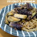 ぴよこの食卓's cooksnap of when they made 麻婆茄子の素でスパゲティー.