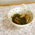 komutatata's cooksnap of when they made 簡単♬♪チキンソテーのもずく和え.