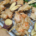 うさてい's cooksnap of when they made サクサク！ごぼうとエビのかき揚げ.