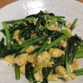 たけなお☆'s cooksnap of when they made シンプルすぎる☆青菜と卵の塩麹炒め.