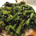 チチル's cooksnap of when they made 菜の花の梅ひじき和え.