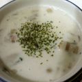 mikoX2's cooksnap of when they made れんこんと豆の豆乳スープ.