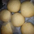あずきなるこ's cooksnap of when they made ごはんで☆黒ごまとクリームチーズのパン.