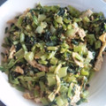 いいち子☆'s cooksnap of when they made カブ葉と油揚げ炒め.
