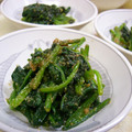 ふたごっち's cooksnap of when they made 定番★ほうれん草のごま和え.