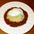 つくるお's cooksnap of when they made 冷製サルサパスタ★アボカドムース添え.