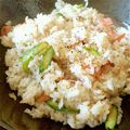 かなちょん☆☆'s cooksnap of when they made ✿アスパラとベーコンのチャーハン✿.