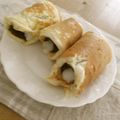 3姉妹ちゃんママ's cooksnap of when they made ☆白玉だんごのホットケーキまき☆.