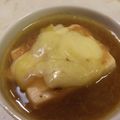 snoopyたかこ's cooksnap of when they made 豆腐のオニオングラタンスープ.