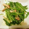まゆみにー27's cooksnap of when they made 小松菜と水菜のｼｬｷｼｬｷ炒め♪.