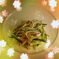 しろくまりん's cooksnap of when they made きゅうりとカニカマのサラダ.