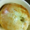 burger's cooksnap of when they made さつまいもベーグル*。°.
