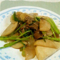siotm's cooksnap of when they made カブと豚肉のこっくり炒め.