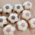 mii☆⡱'s cooksnap of when they made メロンパンdeコッタサッカーボールW杯.