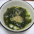 柴犬ぽちこ's cooksnap of when they made 鮭のミヨック（韓国のわかめスープ）.