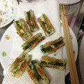 ask7280's cooksnap of when they made お弁当に♡ちくわの青海苔揚げ.