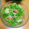 ﾏﾕｺｺ's cooksnap of when they made スモークサーモンとアボカドのサラダ.
