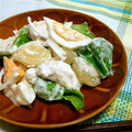 今宵あなたと's cooksnap of when they made 文旦と鶏ササミのサラダ.