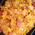 HINA＊HINA's cooksnap of when they made ランチ☆子供◎簡単♪野菜沢山♡オムライス.