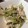 ジャクミン's cooksnap of when they made 鶏と三つ葉のわさびマヨ和え.