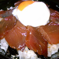 ラーメンひよこまま's cooksnap of when they made ちょい豪華！お刺身の漬けで「だし茶漬け」.