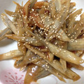 お肉大好きさん's cooksnap of when they made ごぼうとちくわの味噌炒め.