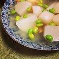 やまぷん's cooksnap of when they made かぶの海老餡掛け.