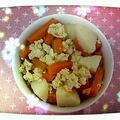 みもり♪♪'s cooksnap of when they made 簡単♪人参とじゃがいもの卵とじ.