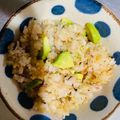 なゆひーママ's cooksnap of when they made アボカドと梅干しの混ぜご飯.