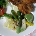 ドラミＳＰ's cooksnap of when they made アスパラとそら豆と筍の春サラダ.
