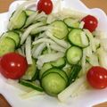 やさしい人's cooksnap of when they made 大根と、きゅうりのわさびサラダ.