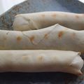 amanusa's cooksnap of when they made カリカリ☆大葉はんぺん春巻き.