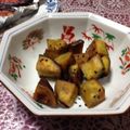 Komiciao's cooksnap of when they made 手が止まらない！さつまいもコロコロ焼き♪.