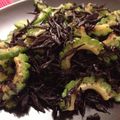Hikibabe's cooksnap of when they made ゴーヤとひじきのごま炒め.