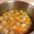 BellmanM's cooksnap of when they made 肉団子ときのこの中華春雨スープ.