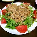 yttmy's cooksnap of when they made 水菜とジャコと鰹節のサラダ.