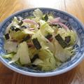 戴きます's cooksnap of when they made 胡麻海苔レタス.