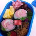 ひろと＾＿＾ママ's cooksnap of when they made 可愛い❤バラの作り方（キャラ弁、デコ弁）.
