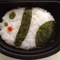 mai0226's cooksnap of when they made キャラ弁‐横向きパンダ.