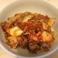 ウニガキ's cooksnap of when they made 豚キムチ丼.